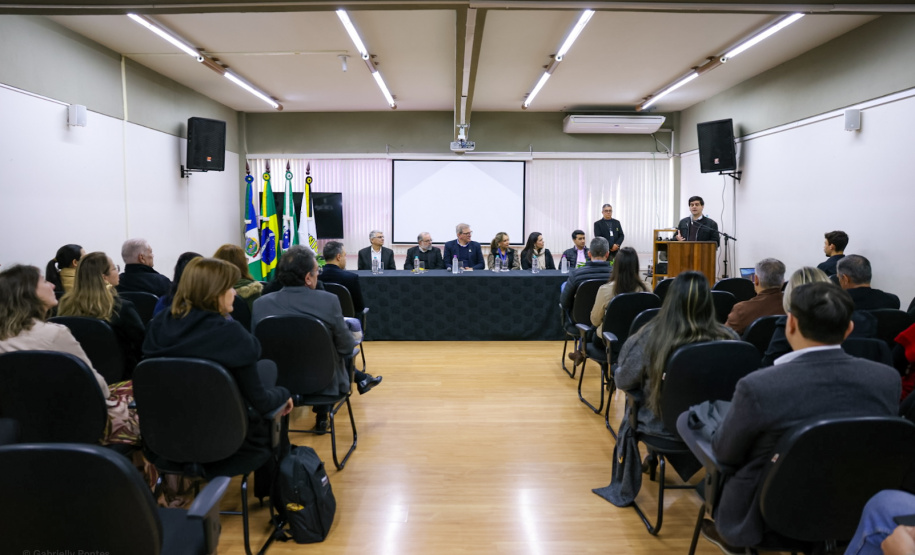 Cena do curso com os NICS em Guarapuava
