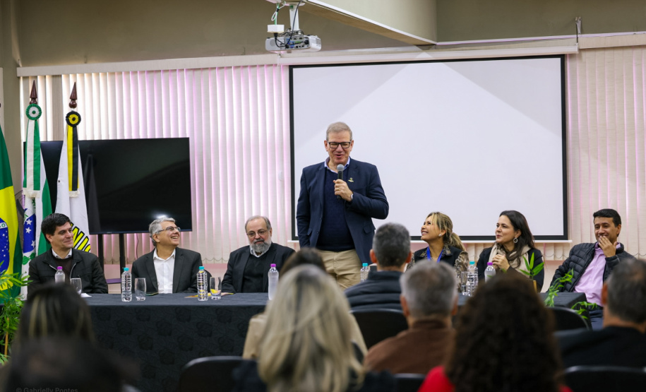 Cena do curso com os NICS em Guarapuava