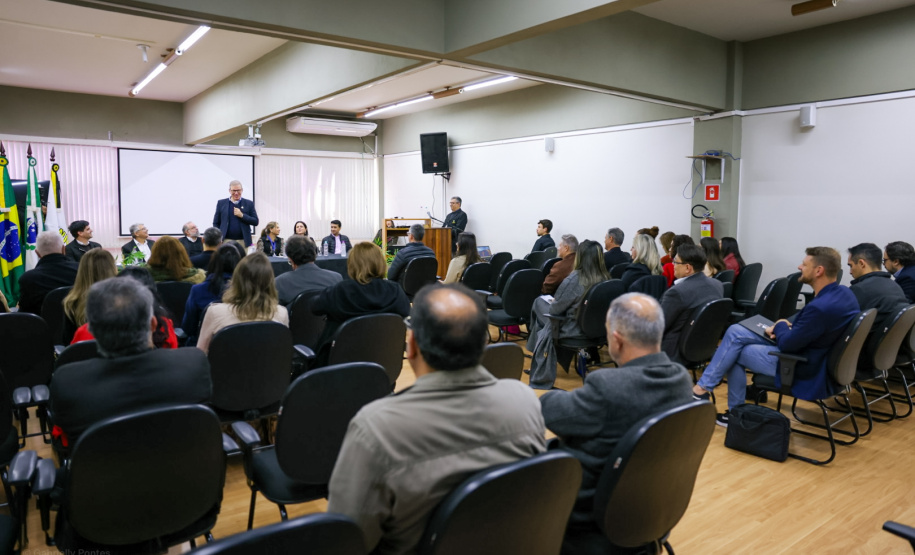 Cena do curso com os NICS em Guarapuava