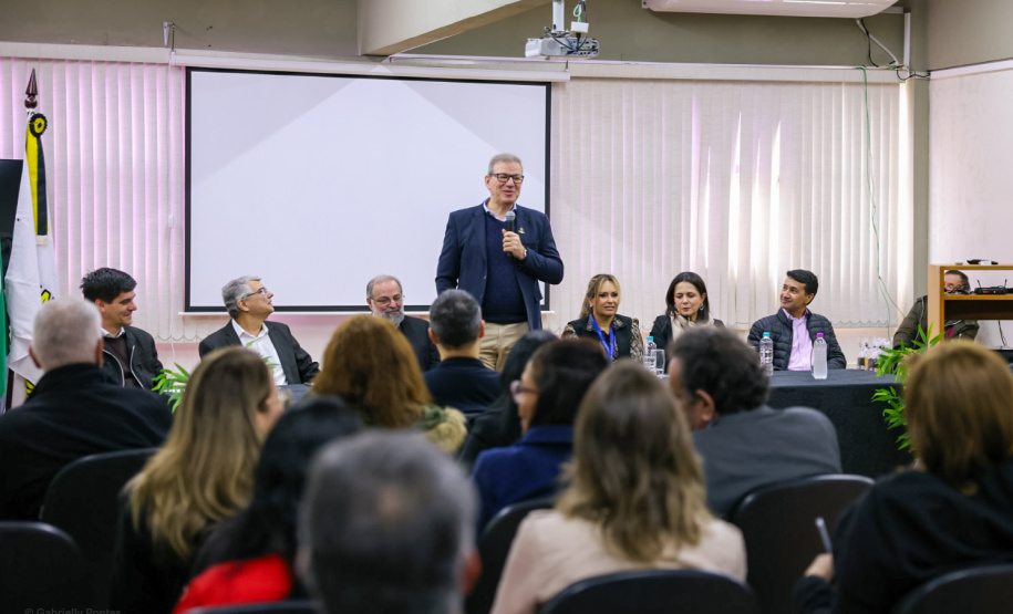 Cena do curso com os NICS em Guarapuava
