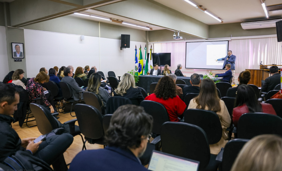 Cena do curso com os NICS em Guarapuava