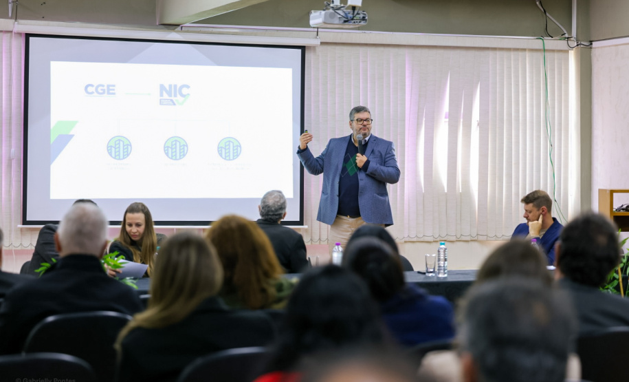 Cena do curso com os NICS em Guarapuava