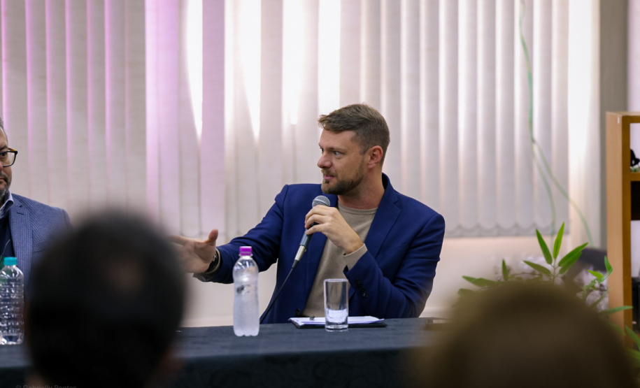 Cena do curso com os NICS em Guarapuava