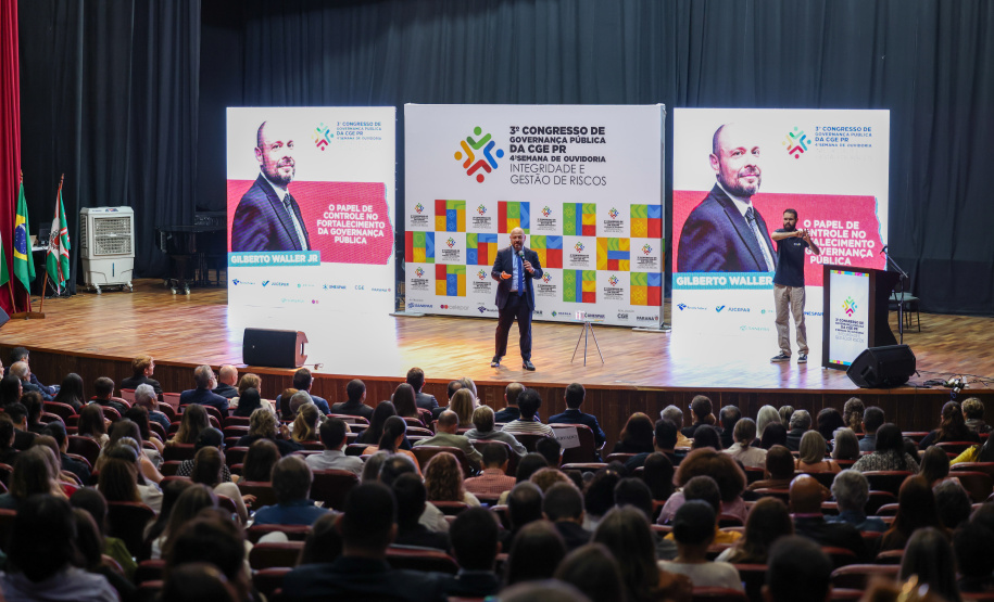 Participantes do 3o Congresso de Governança Pública da CGE