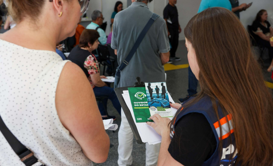 pessoas abordadas pelas equipes do CGE Itinerante