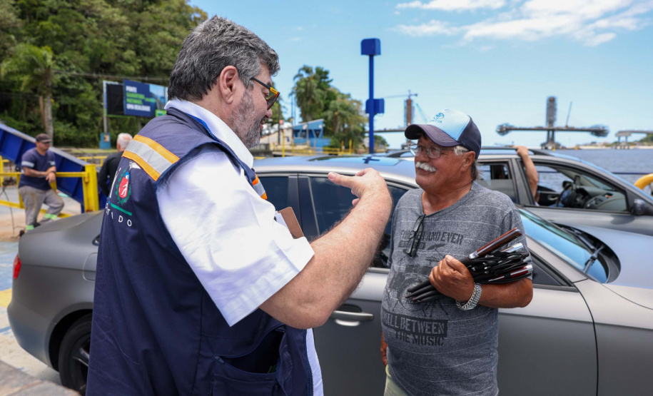 pessoas abordadas pelas equipes do CGE Itinerante