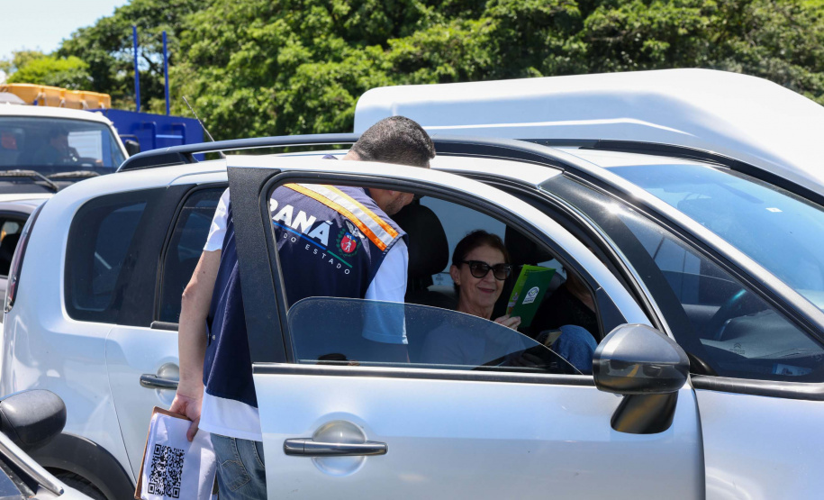 pessoas abordadas pelas equipes do CGE Itinerante