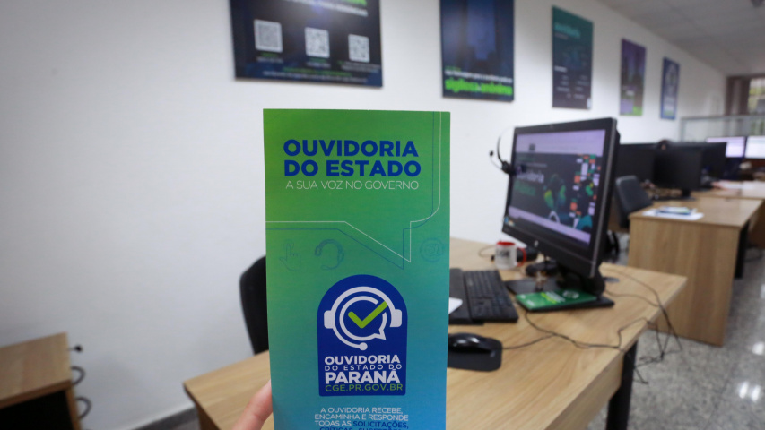 sala da ouvidoria da CGE